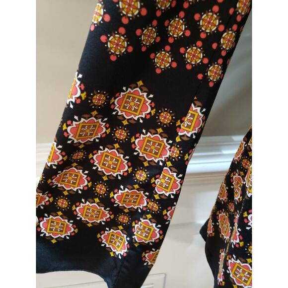 International Concepts Women Black Polyester Round Neck Long Sleeve Top Blouse M - Picture 5 of 11